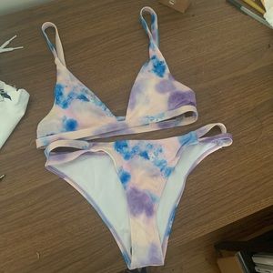 Shein Tie Dye Swimsuit